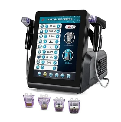 Gold RF Crystallite Depth Machine
